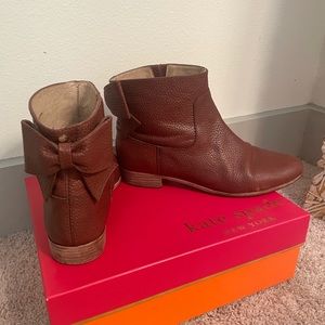 Kate Spade Prospect Bow booties size 9